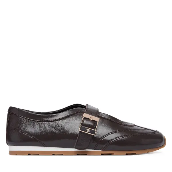 Tommy Hilfiger Balerinke Tommy Hilfiger Bella Ballet Mary Jane FW0FW09416 Smeđa