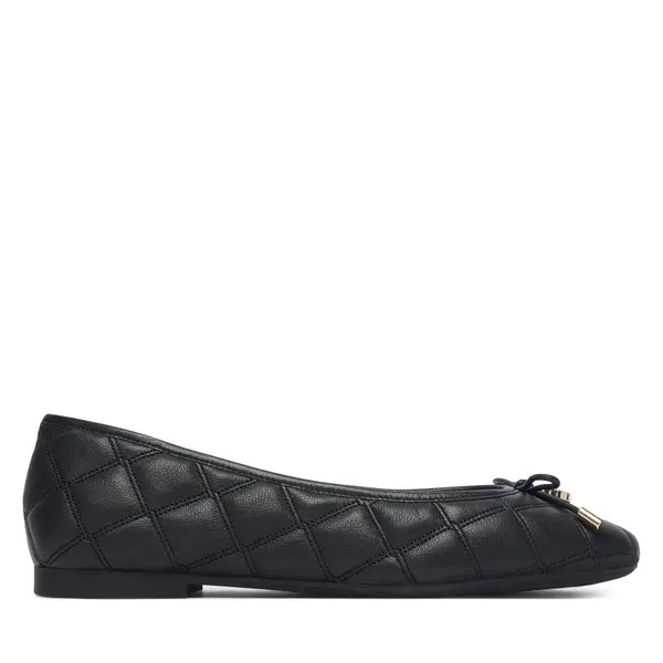 Tommy Hilfiger Balerinke Tommy Hilfiger Charm Quilted Ballerina FW0FW09503 Crna