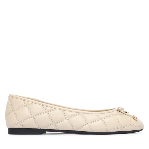 Tommy Hilfiger Balerinke Tommy Hilfiger Charm Quilted Ballerina FW0FW09503 Svijetlo bež