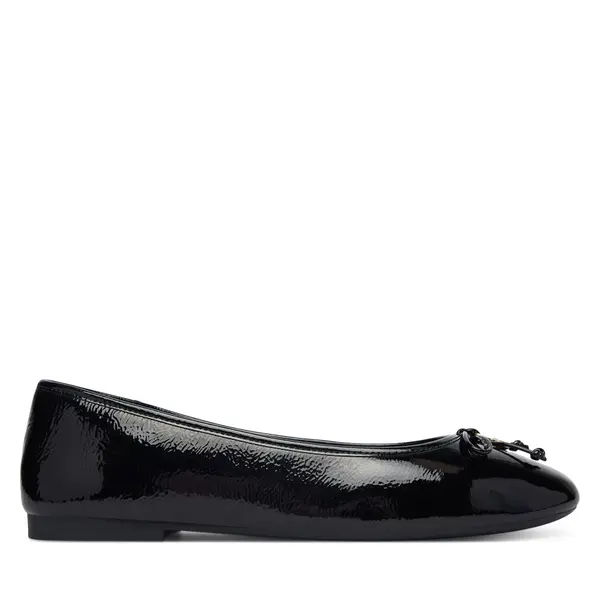 Tommy Hilfiger Balerinke Tommy Hilfiger Hilifger Patent Ballet FW0FW09005 Crna