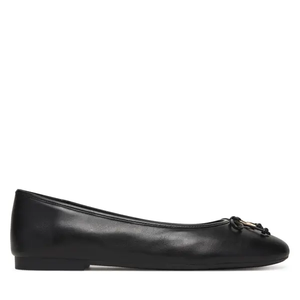 Tommy Hilfiger Balerinke Tommy Hilfiger Smooth Lthr Ballet FW0FW09006 Crna