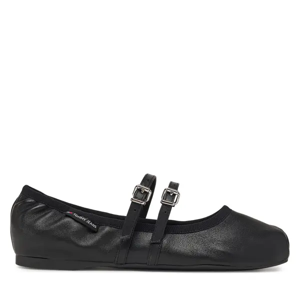 Tommy Jeans Balerinke Tommy Jeans Ballerina EN0EN02720 Crna