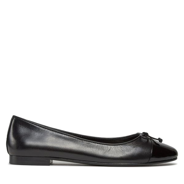 Tory Burch Balerinke Tory Burch Cap-Toe Ballet 154511 Perfect Black / Perfect Black 004