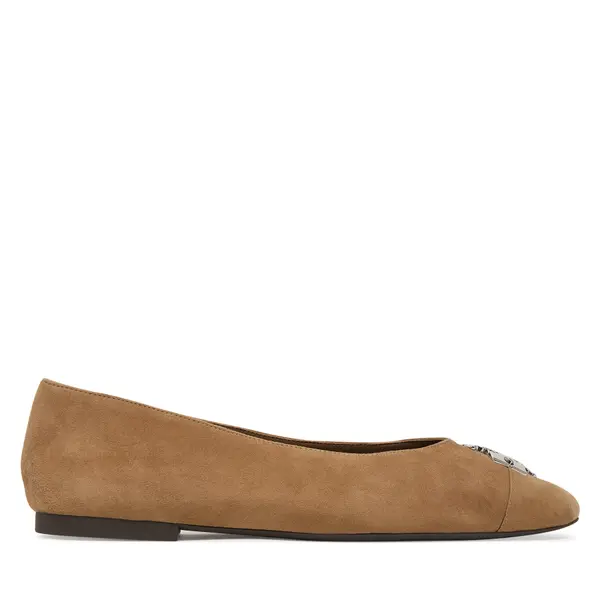 TORY BURCH Balerinke Tory Burch Charlie 186910 Siva