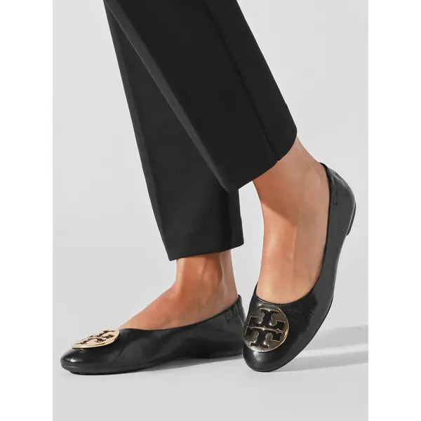 TORY BURCH Balerinke Tory Burch Claire Ballet 147379 Crna