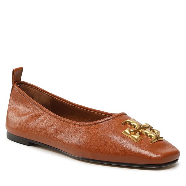 Tory Burch Balerinke Tory Burch Eleanor Ballet 141296 Bourbon 201