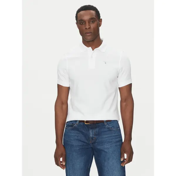 Barbour Barbour Polo Original Sports MML0358WH11 Bijela Tailored Fit
