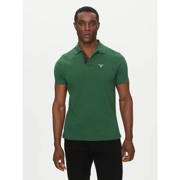 Barbour Barbour Polo Tartan MML0012OL72 Zelena Regular Fit