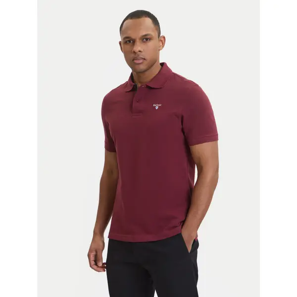 Barbour Barbour Polo Tartan MML0012RE53 Tamnocrvena Tailored Fit