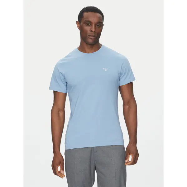Barbour Barbour T-shirt Essential Sports MTS0331BL33 Plava Tailored Fit