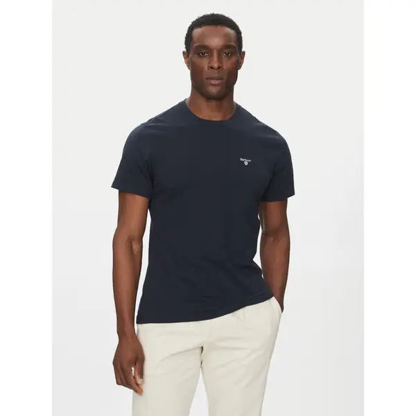 Barbour Barbour T-shirt Tartan MTS0670NY31 Tamnoplava Tailored Fit