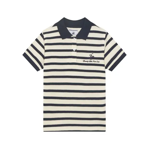 Beverly Hills Polo Club Beverly Hills Polo Club Polo G2283 Tamnoplava Regular Fit