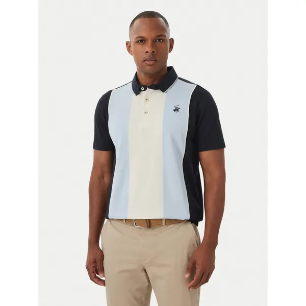 Beverly Hills Polo Club Beverly Hills Polo Club Polo M2750 Tamnoplava Regular Fit