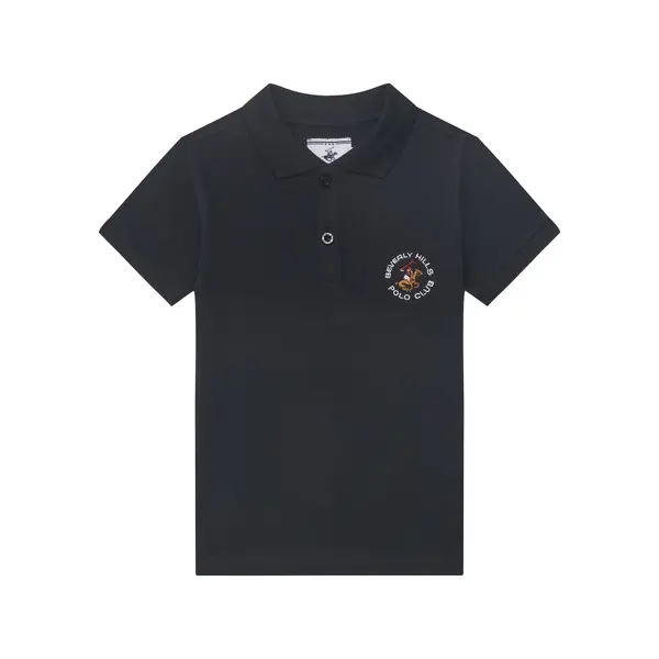 Beverly Hills Polo Club Beverly Hills Polo Club Polo P-SS26B-P42560 Tamnoplava Regular Fit