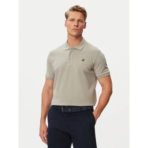 Beverly Hills Polo Club Beverly Hills Polo Club Polo P-SS26M-P42560 Siva Regular Fit
