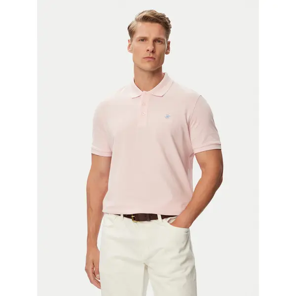 Beverly Hills Polo Club Beverly Hills Polo Club Polo P-SS26M-P42560_BBU Svijetlo roza Regular Fit