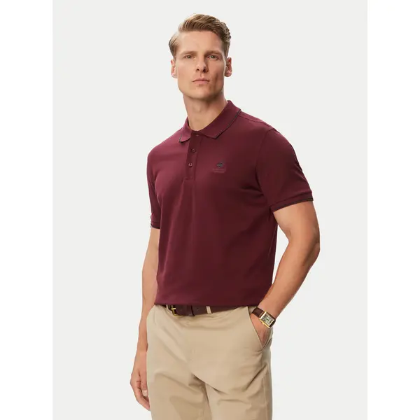 Beverly Hills Polo Club Beverly Hills Polo Club Polo P-SS26M-P42561 Tamnocrvena Regular Fit