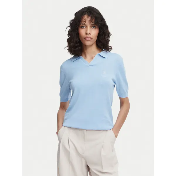 Beverly Hills Polo Club Beverly Hills Polo Club Polo P-SS26W-M550273 Svijetlo plava Regular Fit