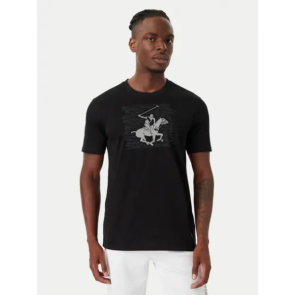 Beverly Hills Polo Club Beverly Hills Polo Club T-shirt M1623-HR Crna Regular Fit