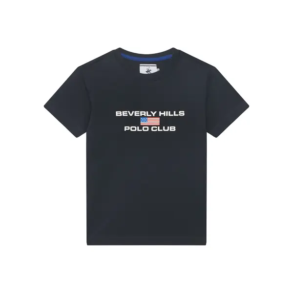 Beverly Hills Polo Club Beverly Hills Polo Club T-shirt P-SS26B-TS0132 Tamnoplava Regular Fit