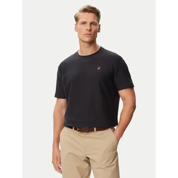 Beverly Hills Polo Club Beverly Hills Polo Club T-shirt P-SS26M-TS0002 Tamnoplava Regular Fit