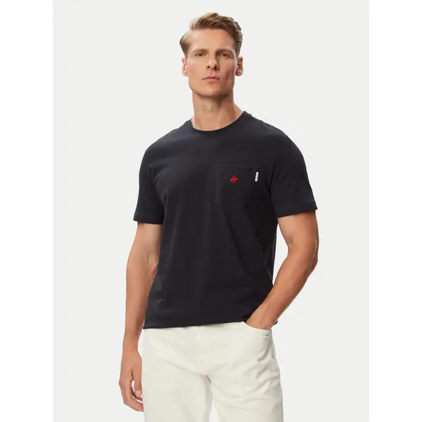Beverly Hills Polo Club Beverly Hills Polo Club T-shirt P-SS26M-TS414000 Tamnoplava Regular Fit