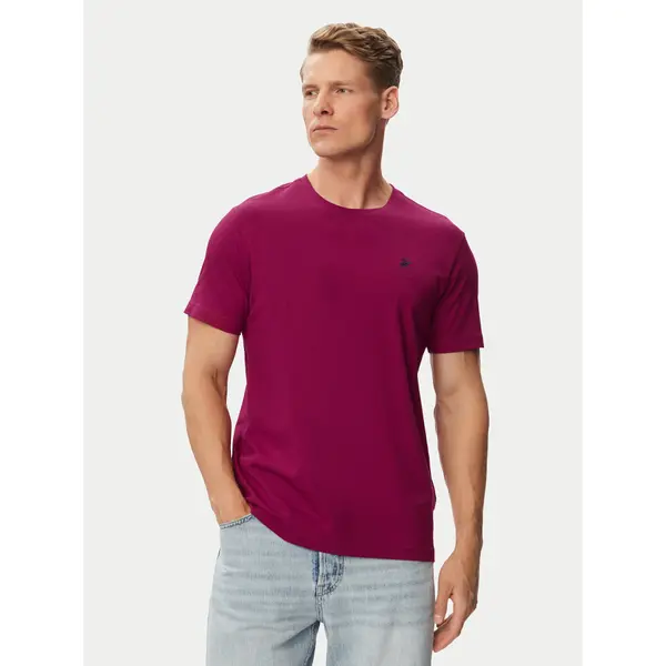 Beverly Hills Polo Club Beverly Hills Polo Club T-shirt P-SS26M-TS41740 Tamnocrvena Regular Fit