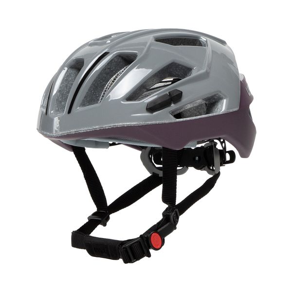 Uvex Biciklistička kaciga Uvex Gravel-X 4100440615 Rhino/Plum Shiny/Mat