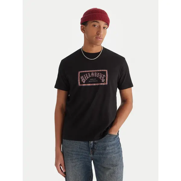Billabong Billabong T-shirt Arch Frame EBYZT00341 Crna Regular Fit