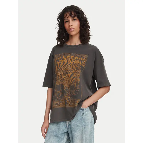 Billabong Billabong T-shirt EBJZT00455 Tamno siva Regular Fit