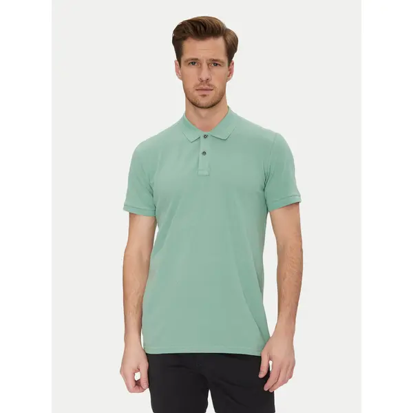Blend Blend Polo 20717857 Zelena Regular Fit