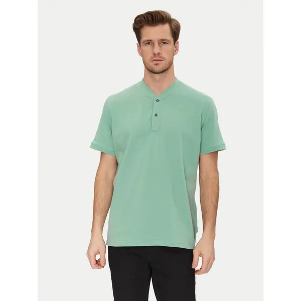 Blend Blend Polo 20717858 Zelena Regular Fit