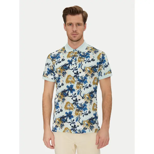 Blend Blend Polo 20718253 Plava Regular Fit