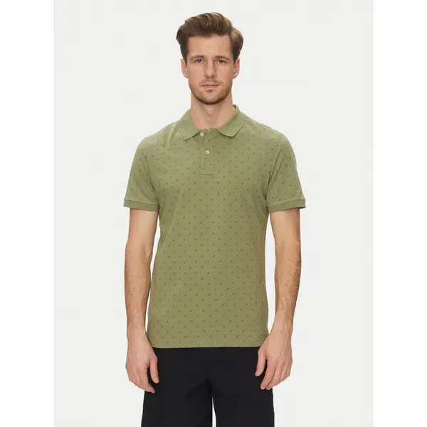 Blend Blend Polo 20718261 Zelena Regular Fit