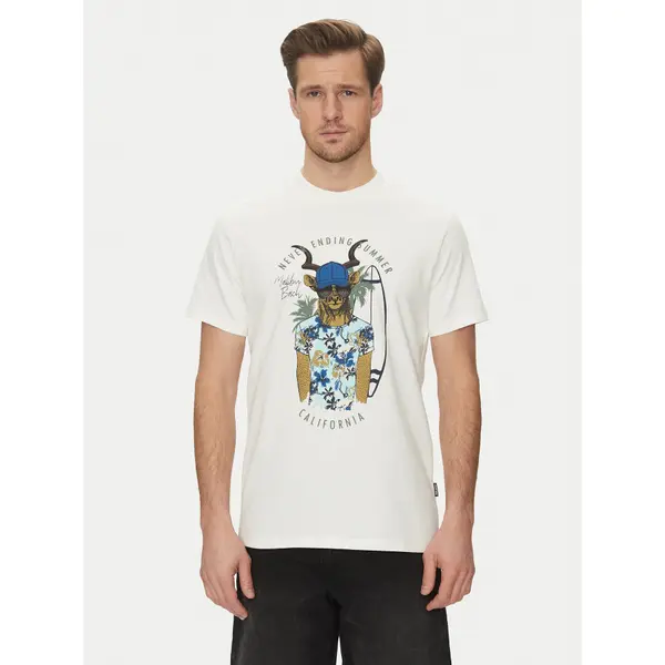 Blend Blend T-shirt 20718280 Bijela Regular Fit