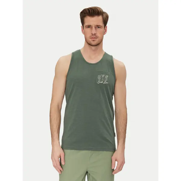 Blend Blend Tank top 20718289 Zelena Regular Fit