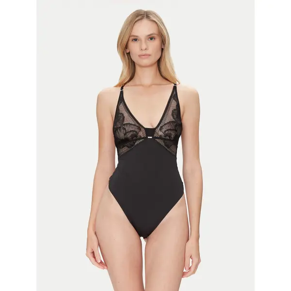 Boss BOSS Bodi Peony Lace 50545017 Crna