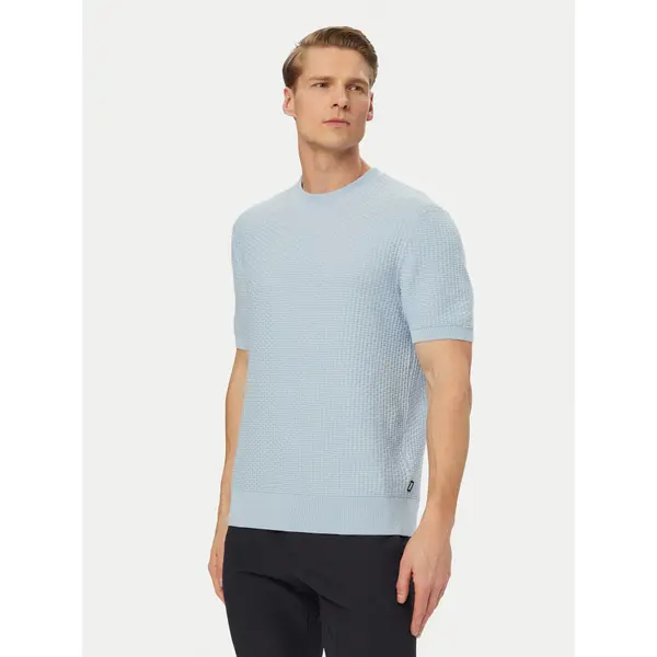 Boss BOSS Džemper H-Nilton 50560468 Svijetlo plava Regular Fit
