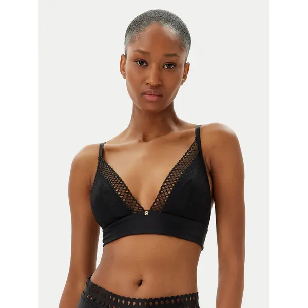 Boss BOSS Grudnjak brallete Eyelet 50540428 Crna