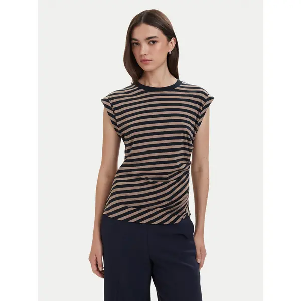 Boss BOSS Majica Epka 50574979 Svijetlo smeđa Regular Fit