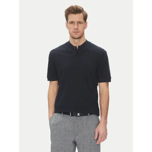 Boss BOSS Polo H-Pratt 120 50536794 Tamnoplava Regular Fit
