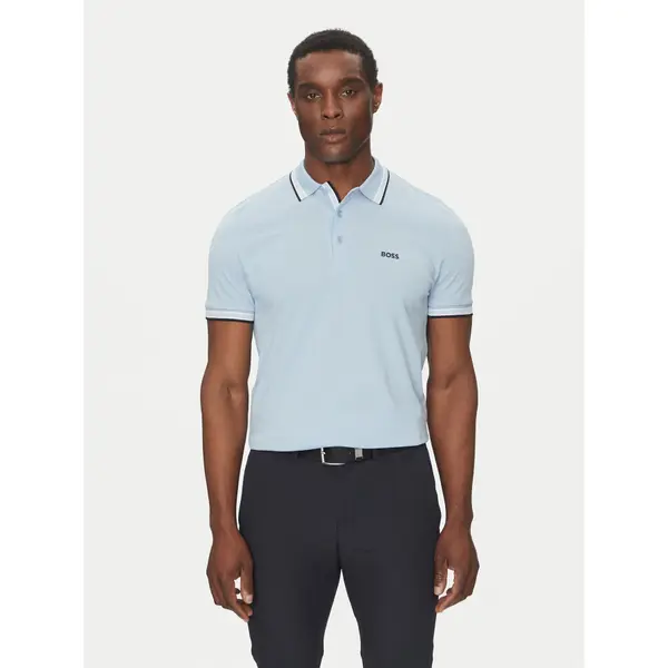 Boss BOSS Polo Paddy 50469055 Svijetloplava Regular Fit