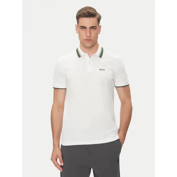 Boss BOSS Polo Paddy Ap Heritage 50538101 Bijela Regular Fit