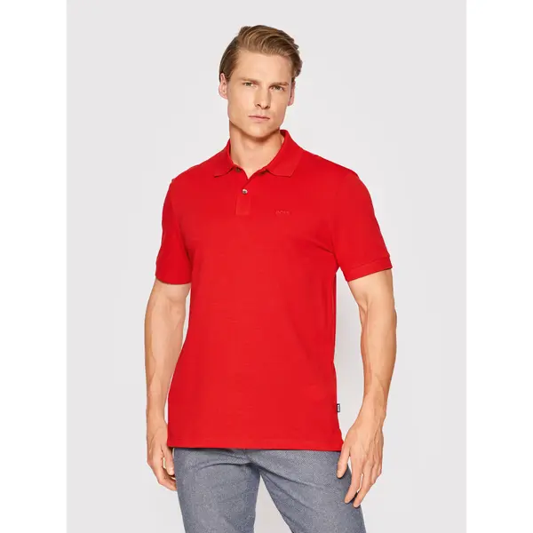 Boss Boss Polo Pallas 50468362 Crvena Regular Fit