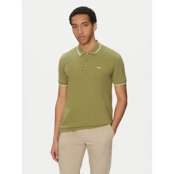 Boss BOSS Polo Parlay 190 50494697 Zelena Regular Fit