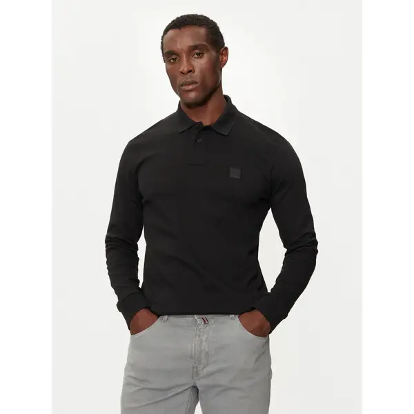 Boss Boss Polo Passerby 50507704 Crna Slim Fit