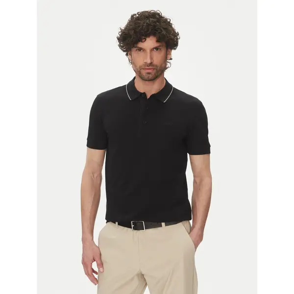 Boss BOSS Polo Paule 4 50506195 Crna Slim Fit