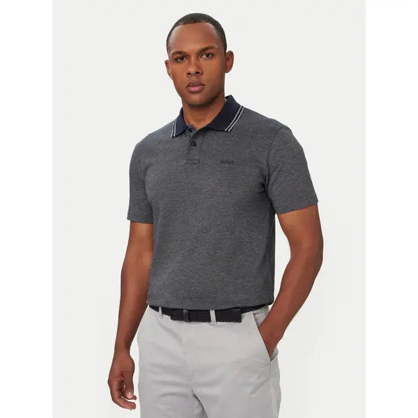Boss Boss Polo Peoxfordnew 50507814 Tamnoplava Relaxed Fit