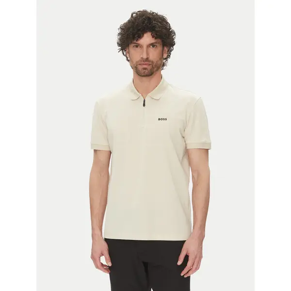 Boss BOSS Polo Philix Pima 50538177 Bež Regular Fit
