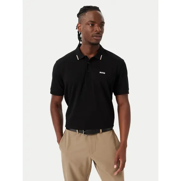 Boss BOSS Polo Swing Paddy 50564779 Crna Regular Fit